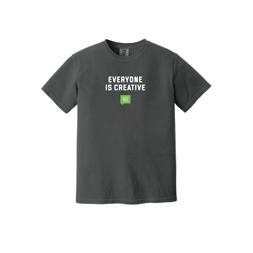 Everyone Is Creative Heavyweight Ring Spun Tee