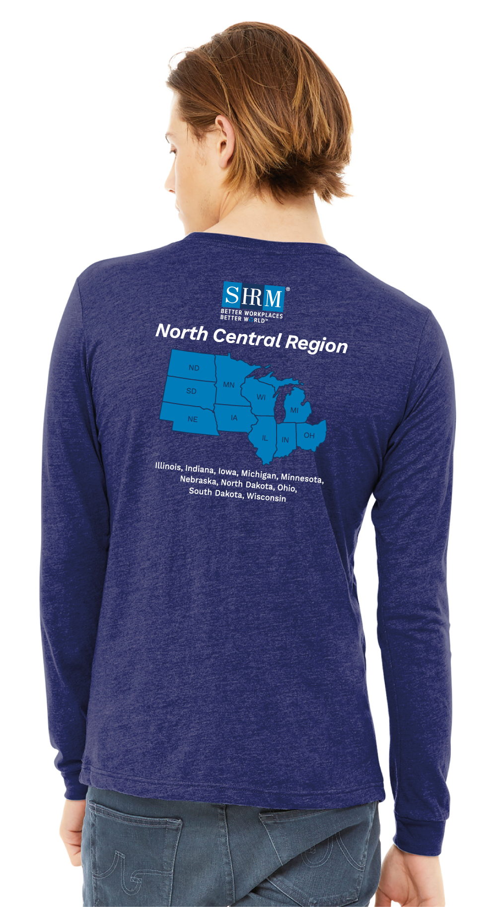 SHRM Mens Long Sleeve Tee