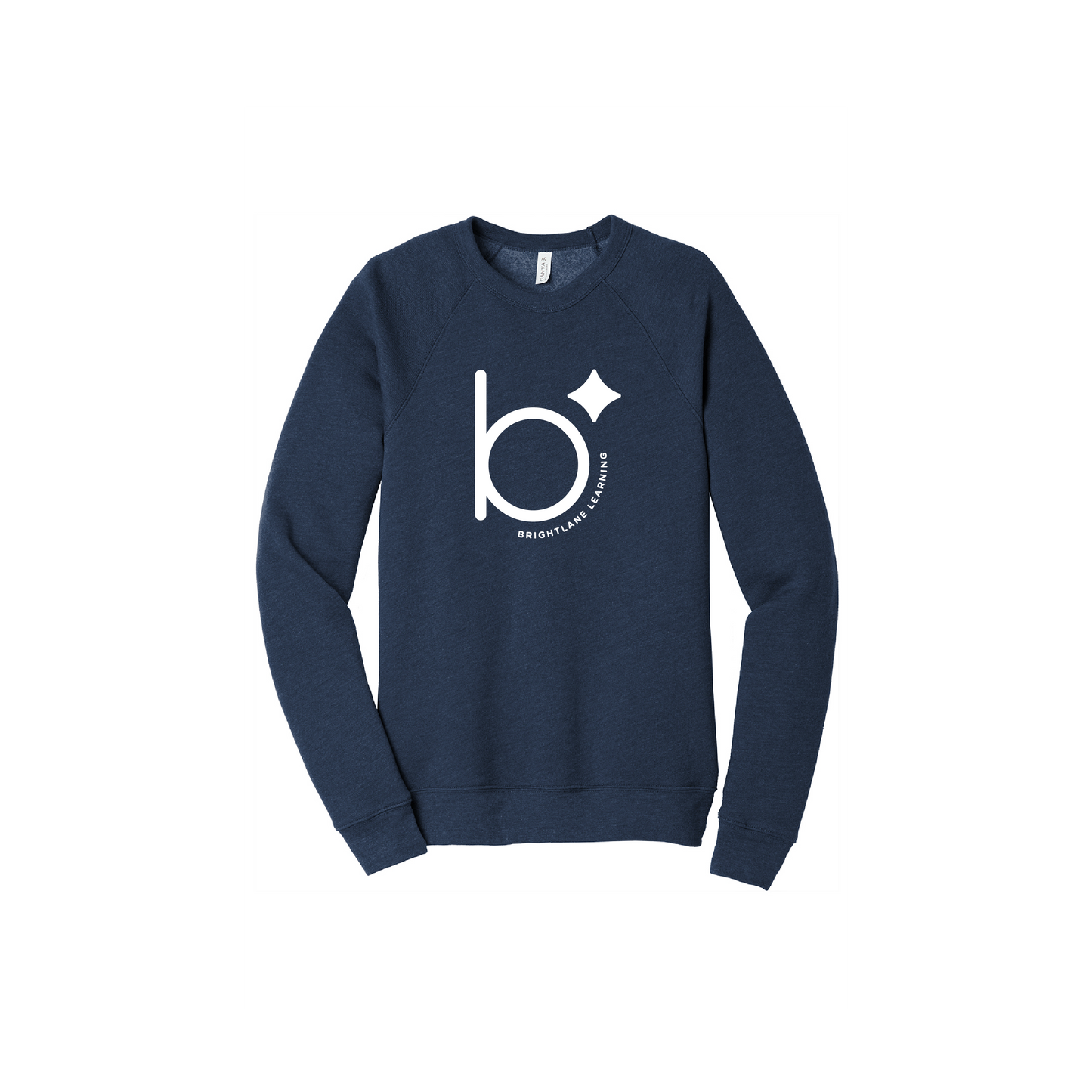 Brightlane Unisex Sponge Fleece Raglan Sweatshirt