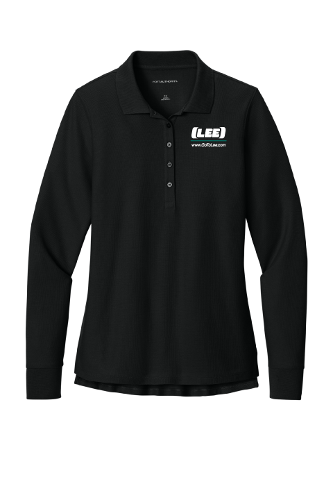 Port Authority® Women’s Wearever Signature Pique Long Sleeve Polo