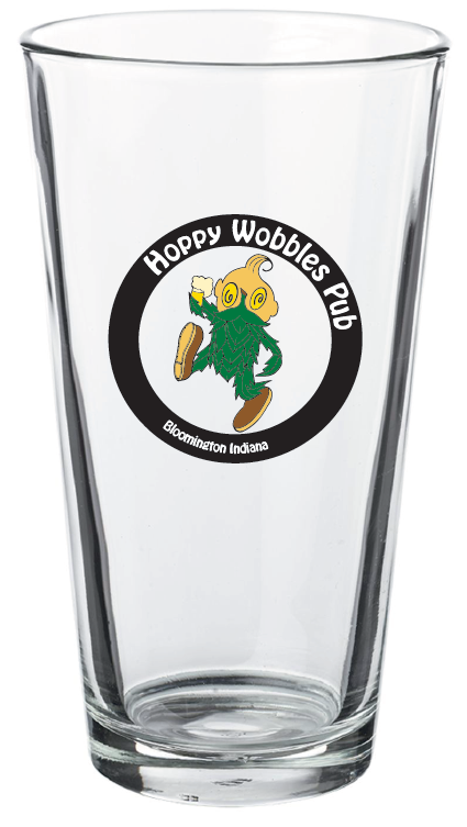 Hoppy Wobbles Pint Glass