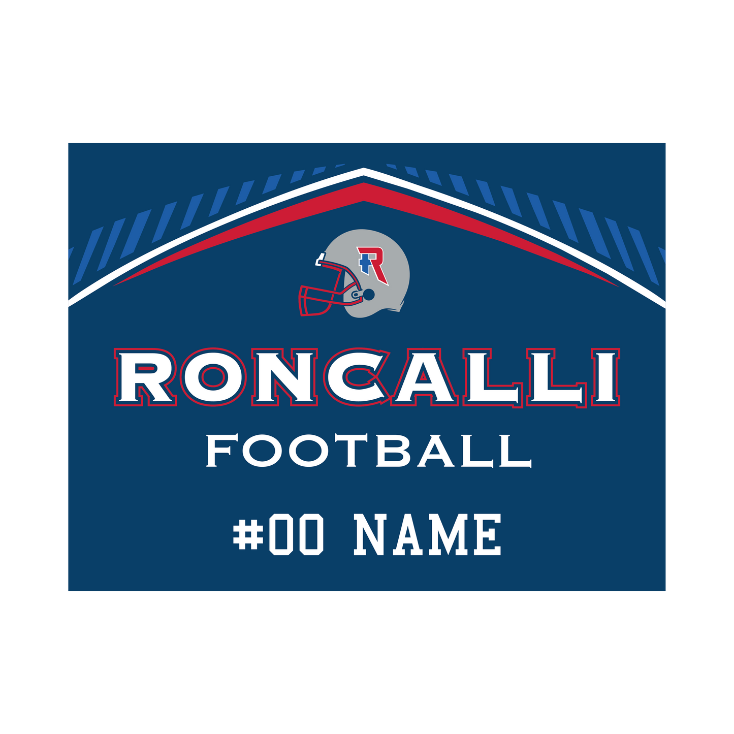 Roncalli Yard Sign