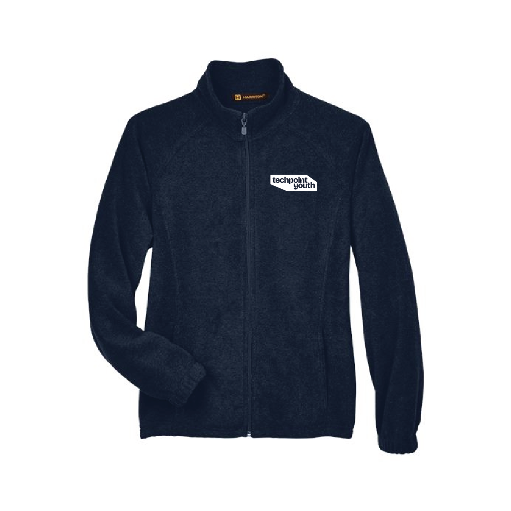 Techpoint Youth Women's Full-Zip Fleece