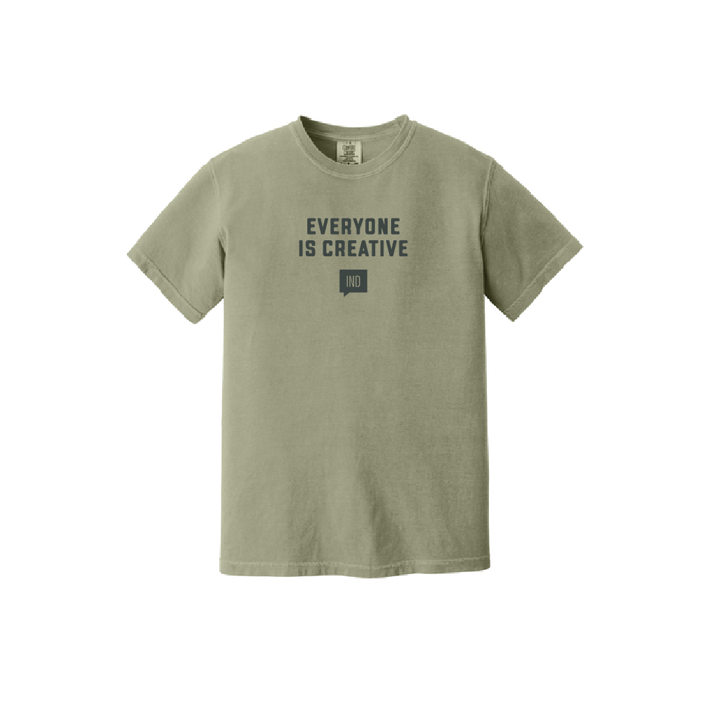 Everyone Is Creative Heavyweight Ring Spun Tee