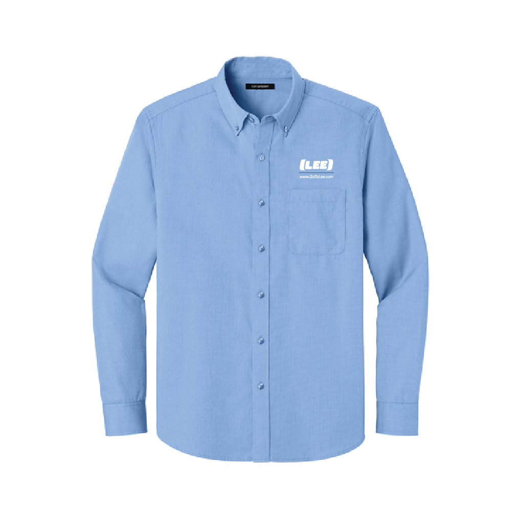 Port Authority® Long Sleeve Nailhead Easy Care Shirt