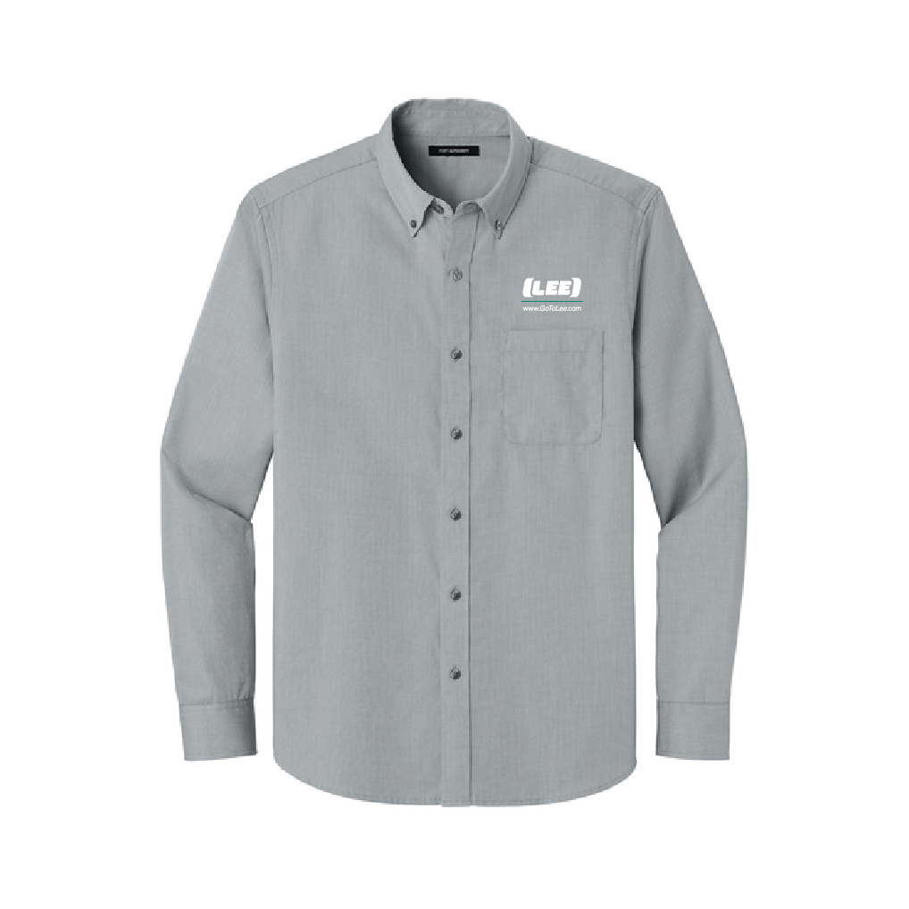 Port Authority® Long Sleeve Nailhead Easy Care Shirt