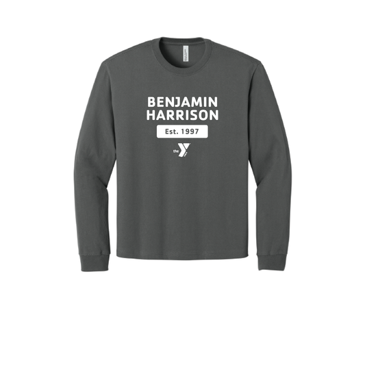 Benjamin Harrison YMCA Unisex Heavyweight Long Sleeve Tee