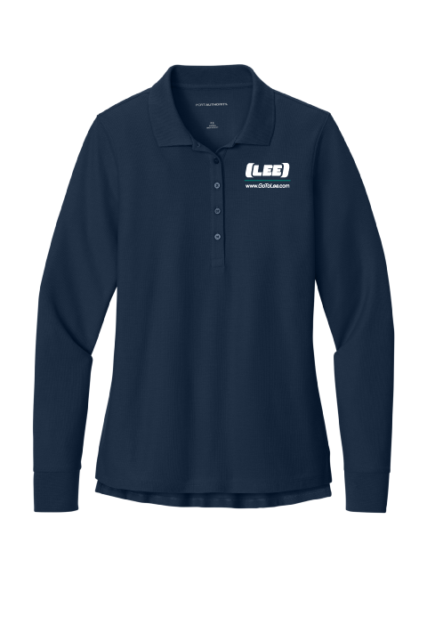 Port Authority® Women’s Wearever Signature Pique Long Sleeve Polo
