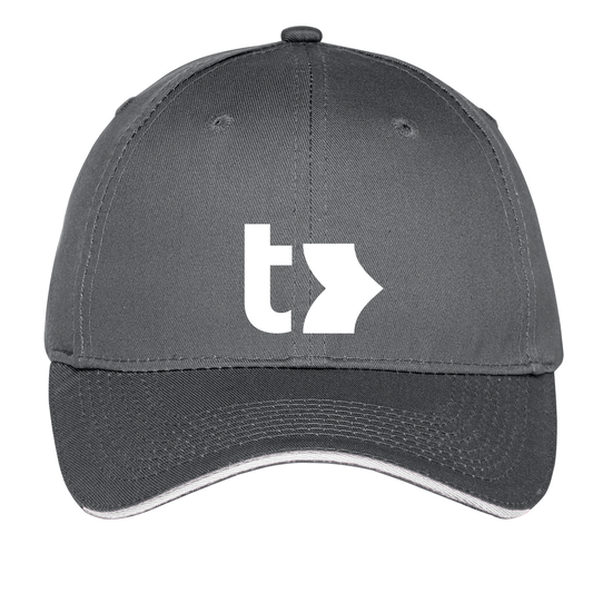 Demo Port & Company® Unstructured Sandwich Bill Cap