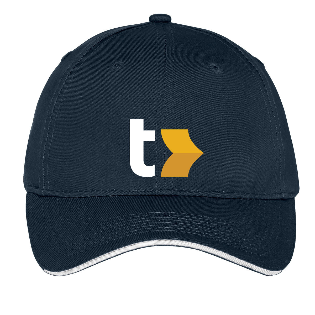 Demo Port & Company® Unstructured Sandwich Bill Cap